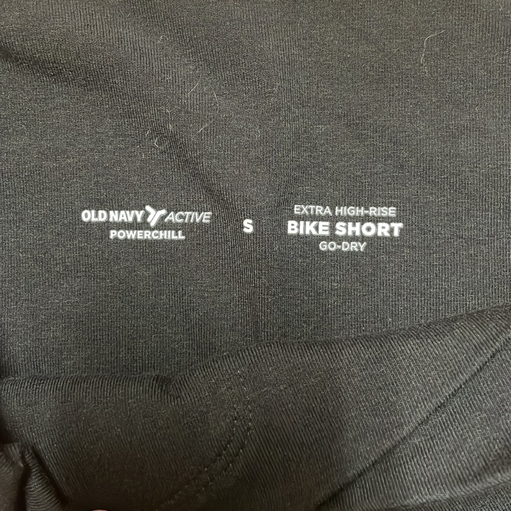 Old Navy women extra high rise bike shorts. Small - Picture 3 of 4